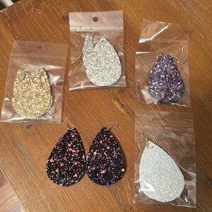 Bundle of Sparkly Earrings